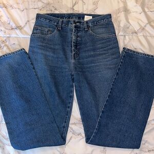 90s High Rise Straight Leg Jeans